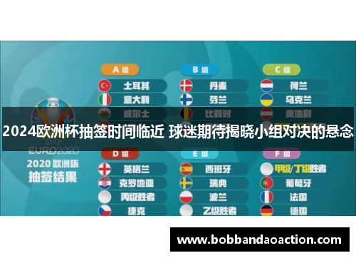 2024欧洲杯抽签时间临近 球迷期待揭晓小组对决的悬念